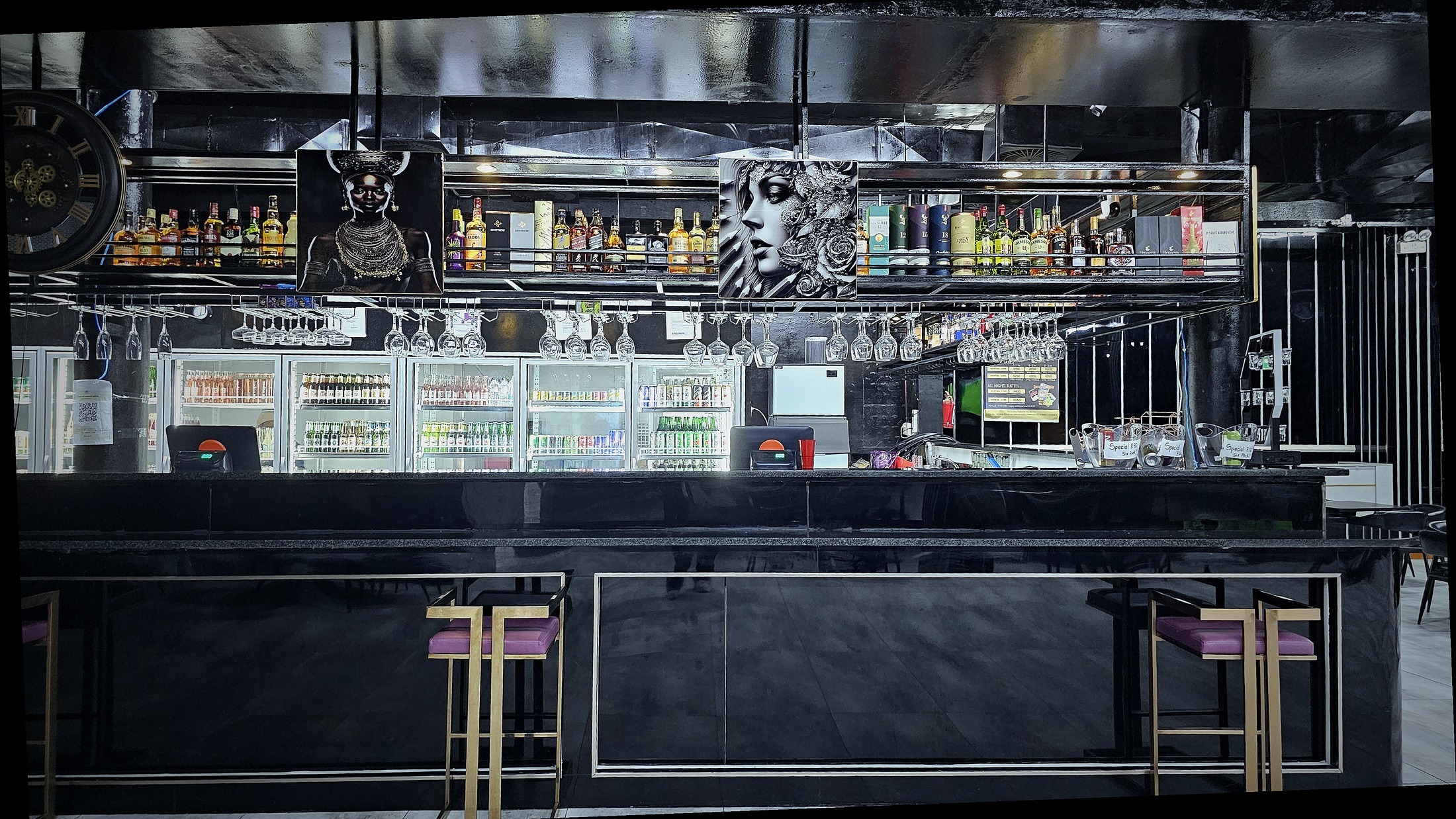 Straightened editorial preview of the Silverluck bar